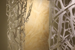 All Roads Lead to Dounby with paper trees